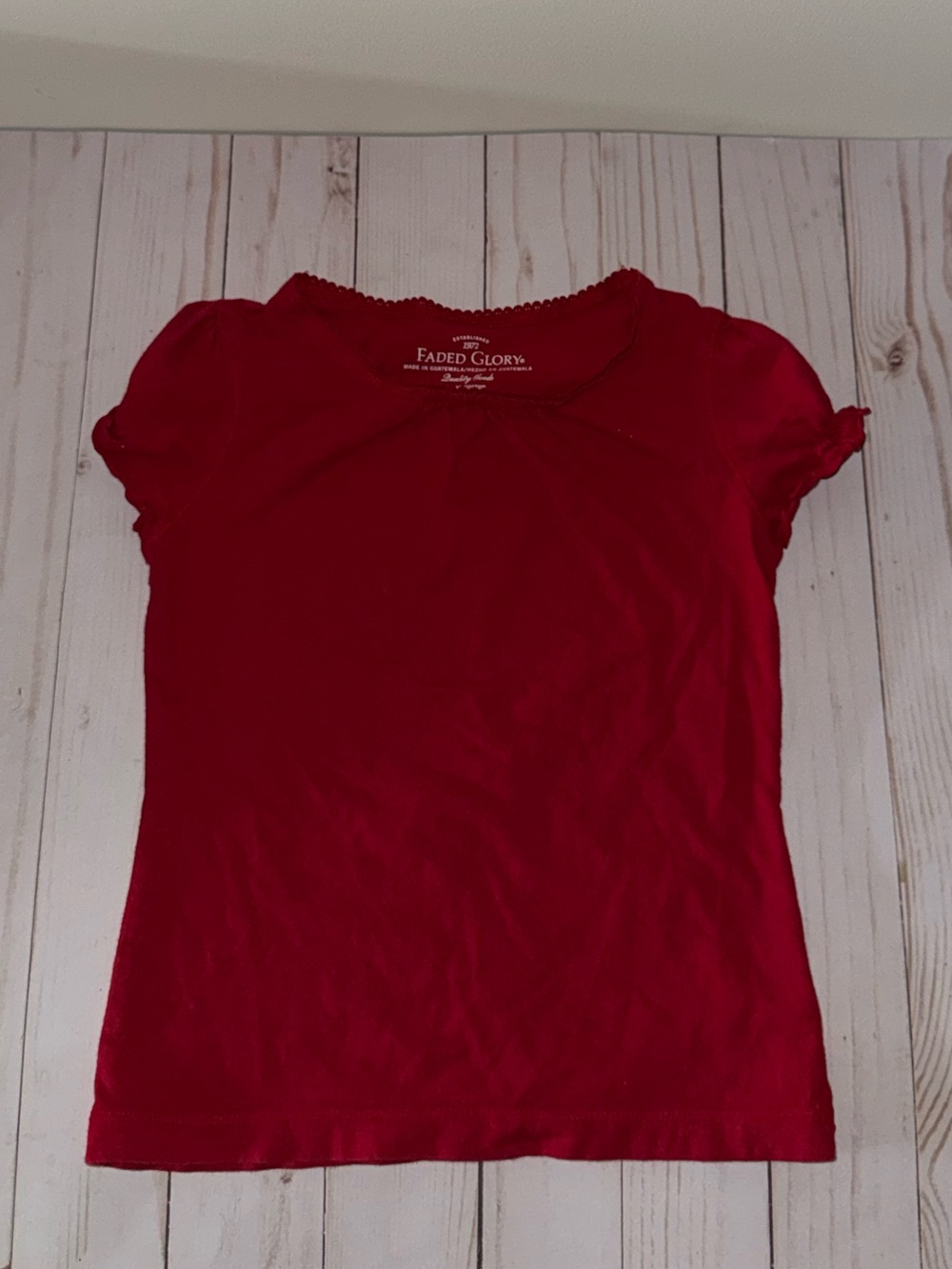 Red tee